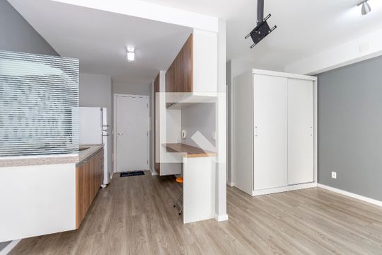 Studio de apartamento para alugar com 1 quarto, 37m² em Brooklin, São Paulo