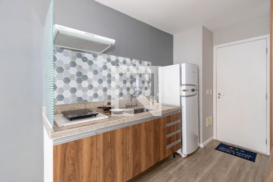 Studio de apartamento para alugar com 1 quarto, 37m² em Brooklin, São Paulo