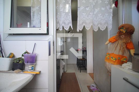 Área de Serviço de apartamento à venda com 2 quartos, 64m² em Rio Branco, Novo Hamburgo