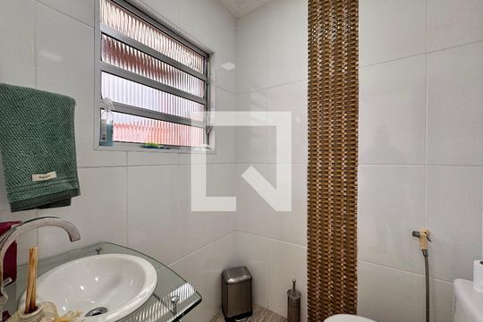 Lavabo de casa à venda com 4 quartos, 220m² em Jardim Oriental, Santo André