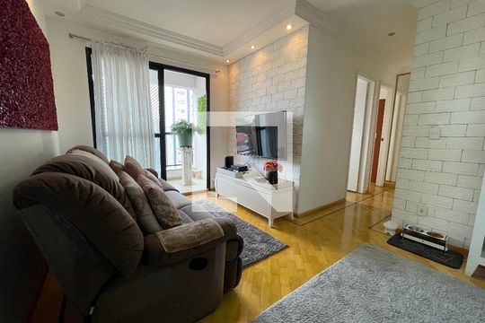Sala de apartamento à venda com 3 quartos, 70m² em Jardim Ester, São Paulo