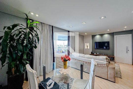 Sala de apartamento para alugar com 3 quartos, 137m² em Vila Regente Feijó, São Paulo