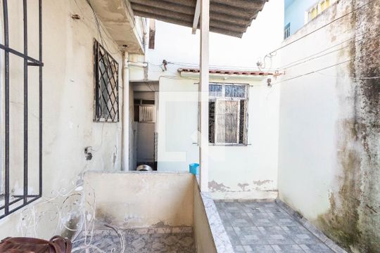 Varanda da Sala de casa à venda com 2 quartos, 48m² em Riachuelo, Rio de Janeiro