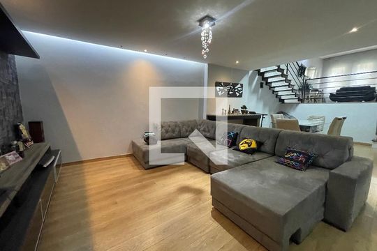 Sala de casa de condomínio à venda com 3 quartos, 160m² em Rio Pequeno, São Paulo