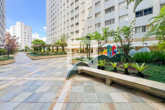 Área comum de kitnet/studio para alugar com 1 quarto, 28m² em Liberdade, São Paulo