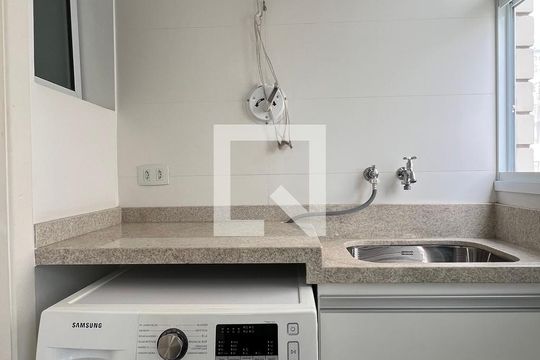 Área de Serviço de apartamento à venda com 1 quarto, 47m² em Cerqueira César, São Paulo