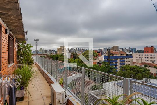Terraço de apartamento à venda com 3 quartos, 240m² em Petrópolis, Porto Alegre