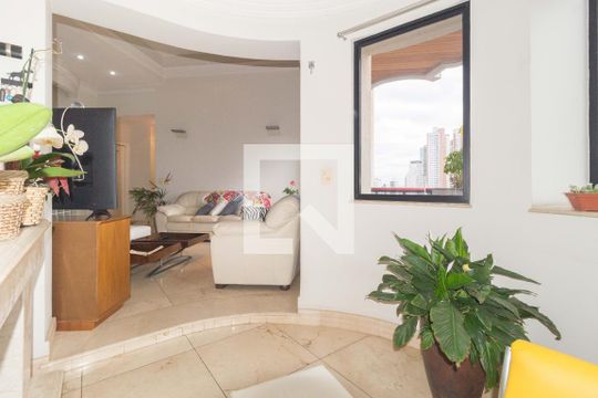 Sala de Estar de apartamento à venda com 3 quartos, 300m² em Jardim Analia Franco, São Paulo