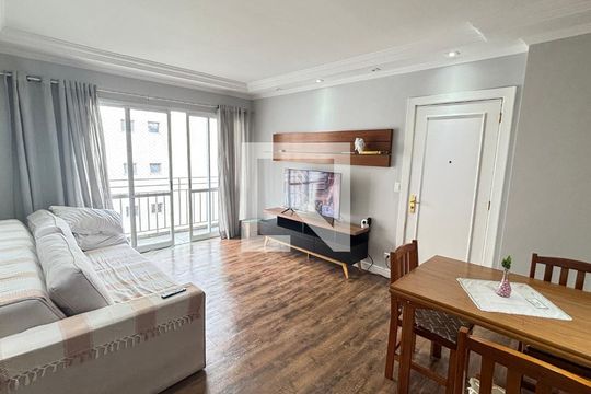 Sala - Sala de Jantar de apartamento à venda com 3 quartos, 98m² em Vila Bastos, Santo André