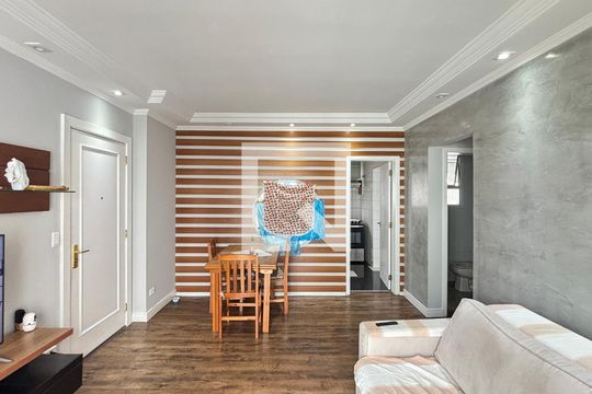 Sala - Sala de Jantar de apartamento à venda com 3 quartos, 98m² em Vila Bastos, Santo André
