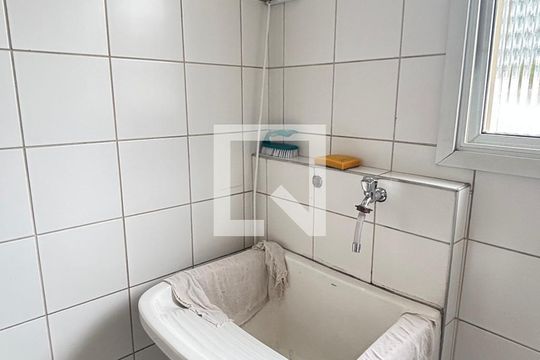 Área de Serviço de apartamento à venda com 3 quartos, 98m² em Vila Bastos, Santo André