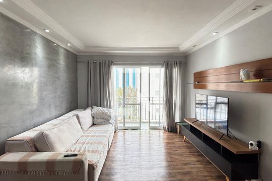 Sala - Sala de Jantar de apartamento à venda com 3 quartos, 98m² em Vila Bastos, Santo André