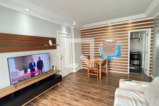 Sala - Sala de Jantar de apartamento à venda com 3 quartos, 98m² em Vila Bastos, Santo André