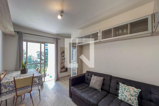 Sala de apartamento à venda com 1 quarto, 47m² em Cambuci, São Paulo