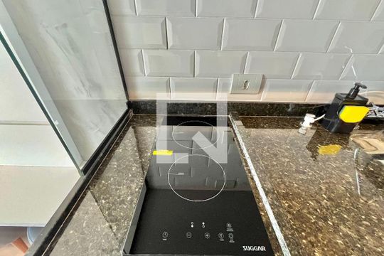 Cozinha de apartamento à venda com 1 quarto, 29m² em Jardim Prudência, São Paulo