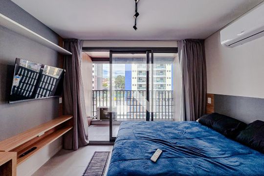 Studio de kitnet/studio para alugar com 1 quarto, 25m² em Vila Regente Feijó, São Paulo