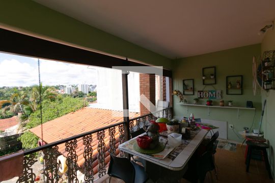Varanda da Suíte de casa à venda com 4 quartos, 490m² em Planalto, Belo Horizonte