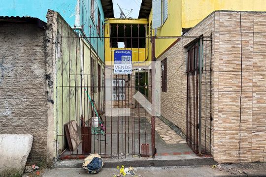 Fachada + Placa de apartamento à venda com 2 quartos, 75m² em Feitoria, São Leopoldo