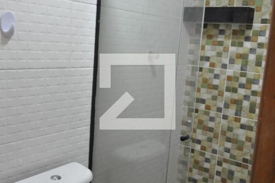 Banheiro da Suíte 1 de casa de condomínio à venda com 3 quartos, 154m² em Tanque, Rio de Janeiro