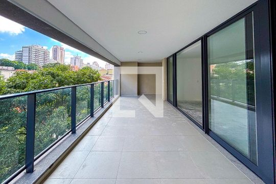 Varanda de apartamento para alugar com 4 quartos, 157m² em Perdizes, São Paulo
