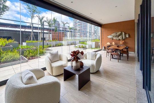 Área comum - Coworking de apartamento à venda com 4 quartos, 157m² em Perdizes, São Paulo