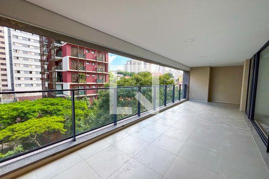 Varanda de apartamento para alugar com 4 quartos, 157m² em Perdizes, São Paulo