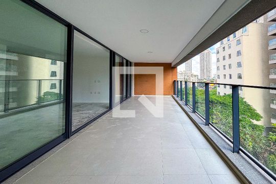 Varanda de apartamento para alugar com 4 quartos, 157m² em Perdizes, São Paulo