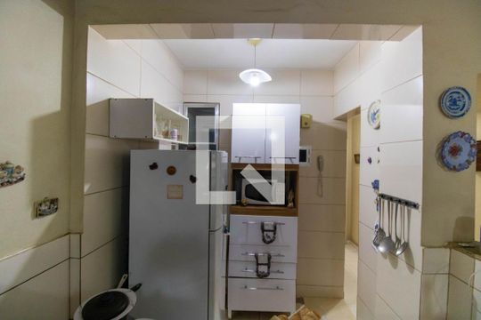 Cozinha e Área de Serviço de apartamento à venda com 1 quarto, 52m² em Ponta Dareia, Niterói