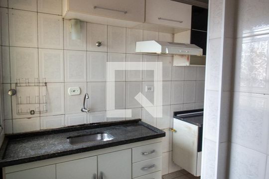 Cozinha de apartamento à venda com 2 quartos, 52m² em Jardim Casa Pintada, São Paulo