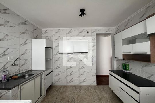 Cozinha de apartamento para alugar com 2 quartos, 97m² em Campo Grande, Santos