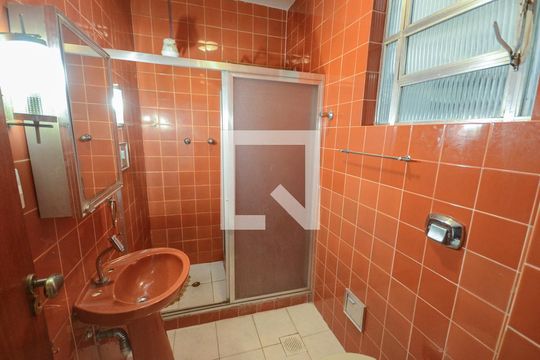 Banheiro de apartamento à venda com 1 quarto, 50m² em Estácio, Rio de Janeiro