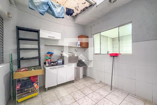 Área de Serviço de casa para alugar com 1 quarto, 85m² em Cooperativa, São Bernardo do Campo