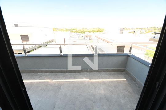 Suíte 3 - Sacada de casa de condomínio à venda com 3 quartos, 360m² em Campinas , Campinas