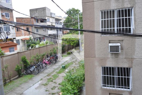 Quarto 1 vista de apartamento à venda com 2 quartos, 50m² em Del Castilho, Rio de Janeiro
