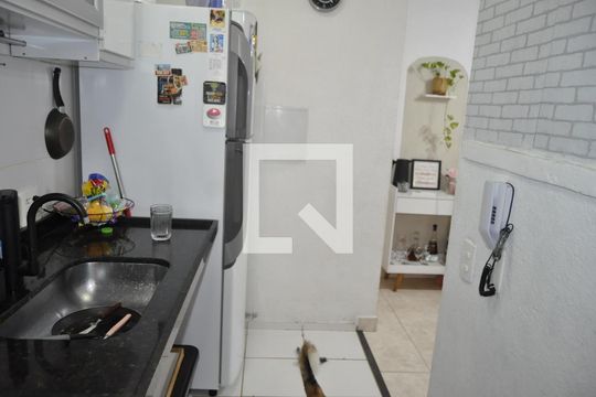 Cozinha/ Área de serviço de apartamento à venda com 2 quartos, 50m² em Del Castilho, Rio de Janeiro