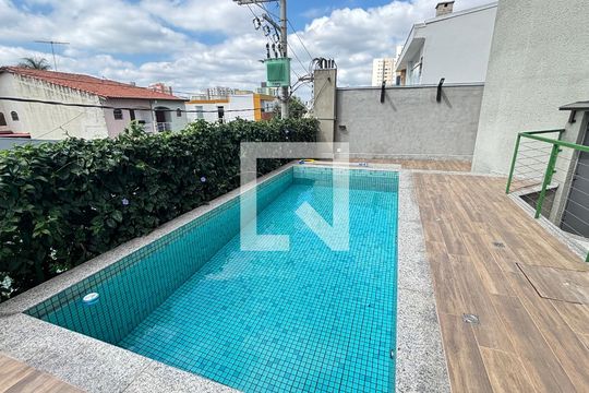 Área comum - Piscina de apartamento para alugar com 2 quartos, 62m² em Vila Alpina, Santo André