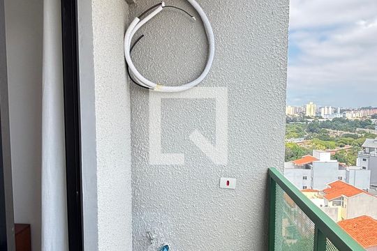 Sala - Sala de Jantar Varanda de apartamento para alugar com 2 quartos, 62m² em Vila Alpina, Santo André