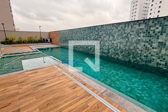 Piscina de apartamento à venda com 2 quartos, 63m² em Parque das Nações, Santo André