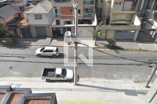 Varanda gourmet de apartamento à venda com 2 quartos, 62m² em Parque das Nações, Santo André