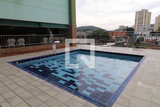 Área comum - Piscina de apartamento para alugar com 2 quartos, 75m² em Taquara, Rio de Janeiro