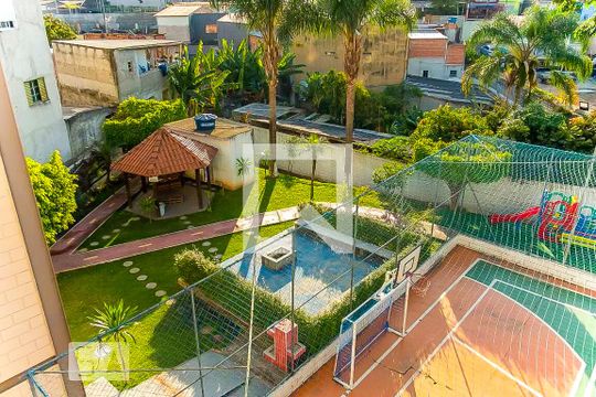 Área comum - Quadra Esportiva de apartamento à venda com 3 quartos, 54m² em Vila Carmosina, São Paulo