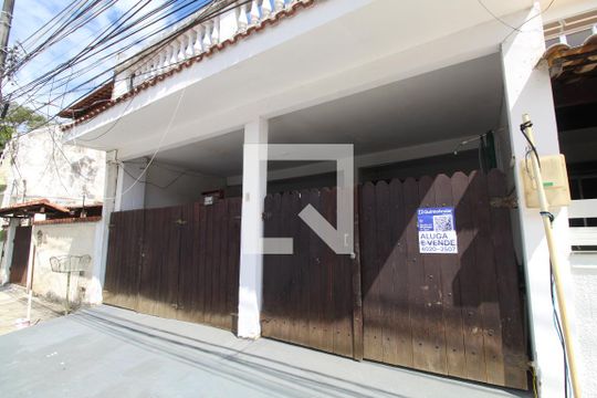 Fachada de casa de condomínio à venda com 3 quartos, 249m² em Anil, Rio de Janeiro