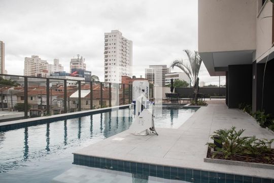 Área comum - Piscina de kitnet/studio à venda com 1 quarto, 26m² em Vila Clementino, São Paulo