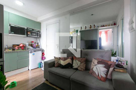 Sala de apartamento à venda com 2 quartos, 30m² em Cidade Antônio Estêvão de Carvalho, São Paulo