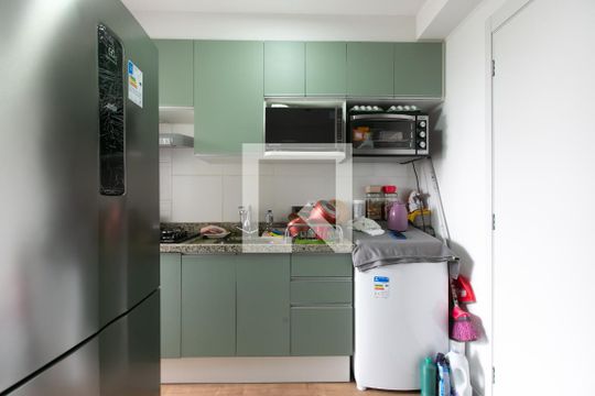 Cozinha - Armários de apartamento à venda com 2 quartos, 30m² em Cidade Antônio Estêvão de Carvalho, São Paulo