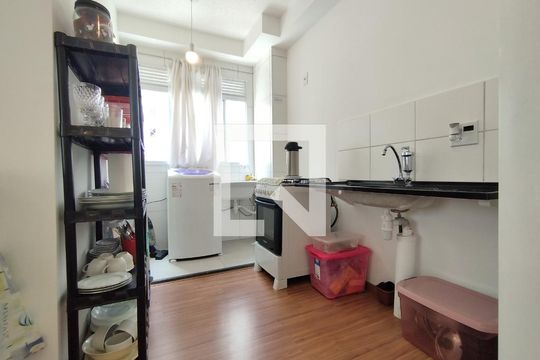 Cozinha - Torneira de apartamento à venda com 2 quartos, 37m² em Parque Bristol, São Paulo