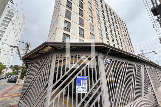 Fachada + plaquinha de apartamento à venda com 2 quartos, 98m² em Centro, São Caetano do Sul