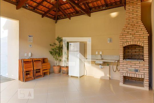 Área comum - Churrasqueira de apartamento para alugar com 2 quartos, 50m² em Jardim do Lago Ii, Campinas