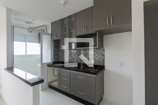 Cozinha de apartamento para alugar com 2 quartos, 47m² em Quinta da Paineira, São Paulo