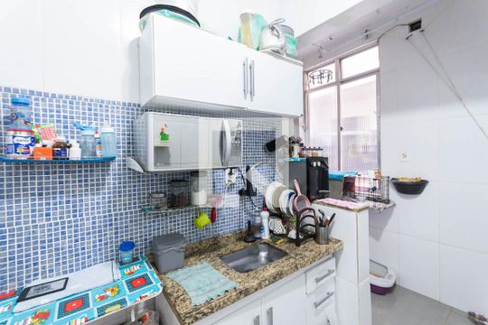 Cozinha de apartamento à venda com 3 quartos, 80m² em Engenho Novo, Rio de Janeiro